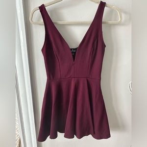 Lulu’s Maroon Dress
